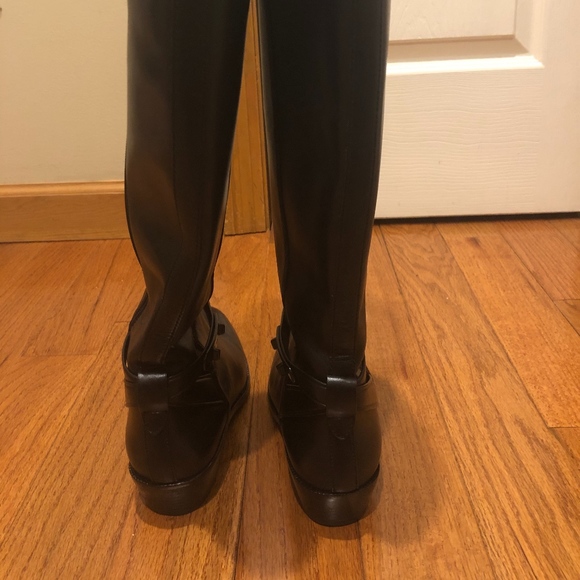 Black Coach riding style boots - Picture 4 of 4